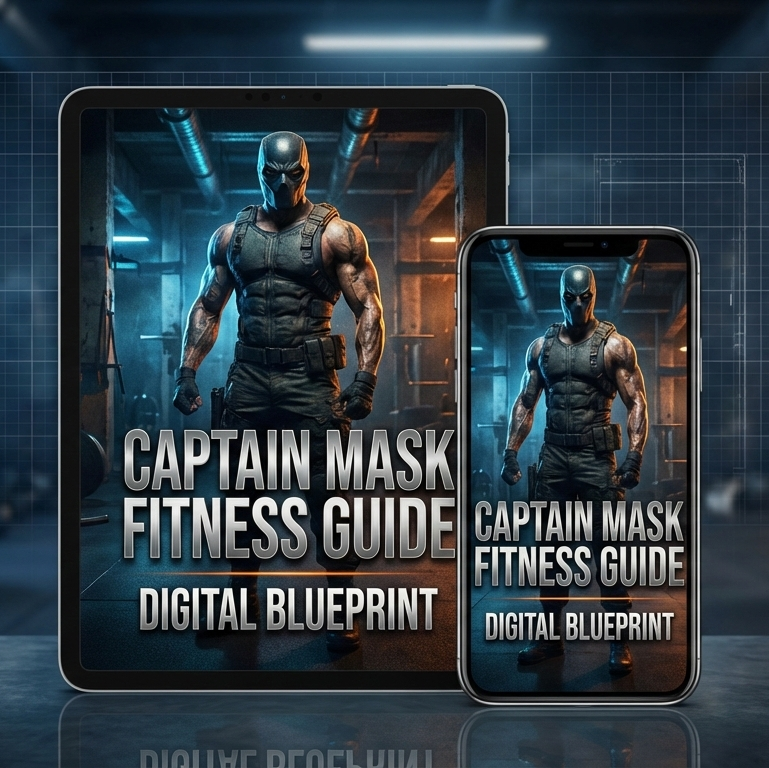 Captain Mask Muscle Building Blueprint – Gym Training Guide (PDF)